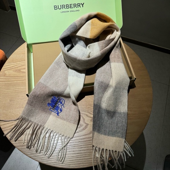 Burberry Multicolor Check Scarf - Picture 1 of 7